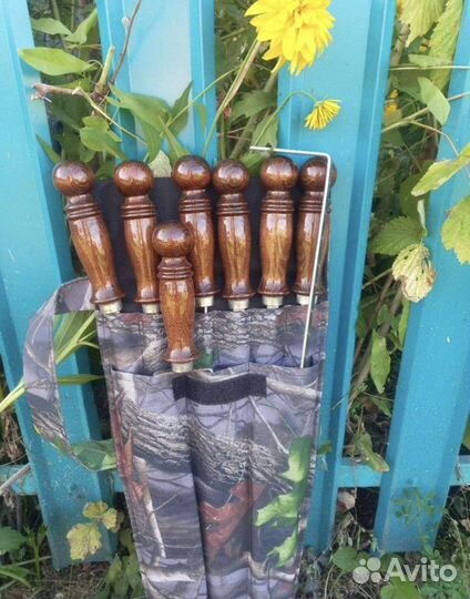 Шампурa в чехле