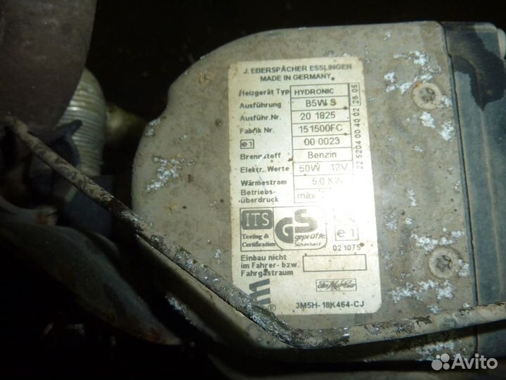 Предпусковой подогреватель Ford Focus 2