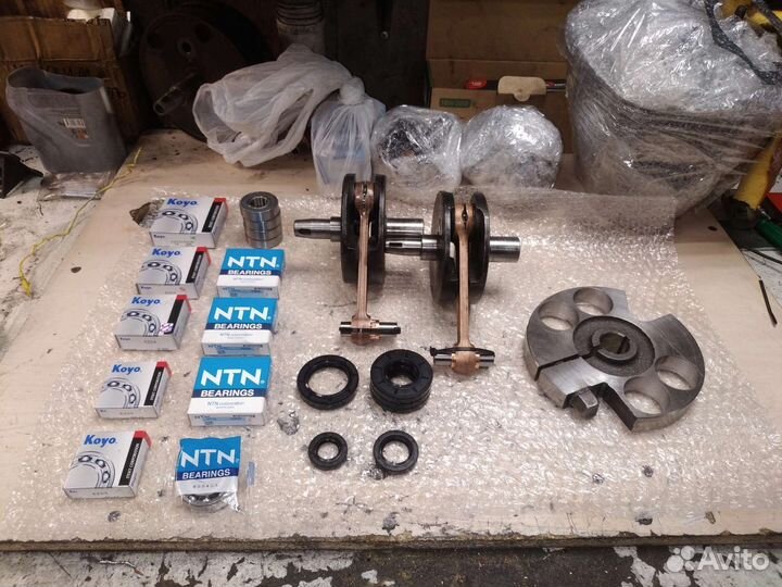 Коленчатые валы Иж Юпитер 1/2/3/4/5/6 шатуны USS