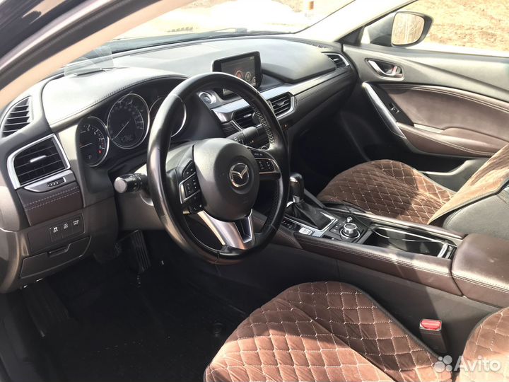 Mazda 6 2.5 AT, 2015, 121 000 км