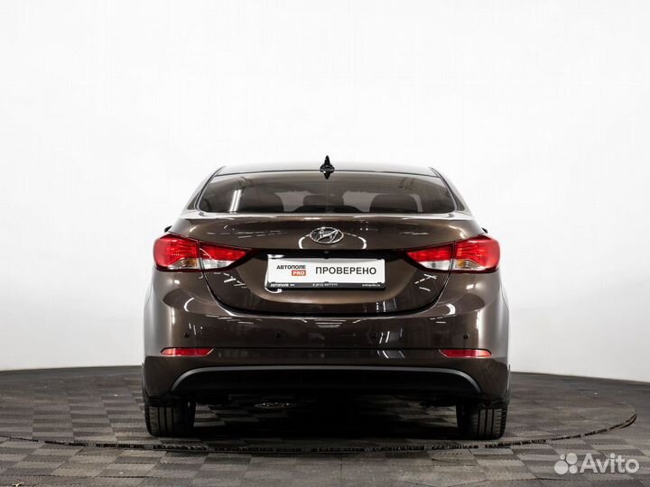 Hyundai Elantra 1.8 AT, 2014, 88 261 км