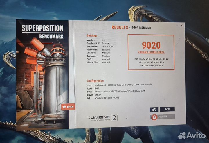 R5 6600h / rtx 3050 4gb/ 8ddr4/ 120hz