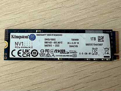 Ssd m.2 NVMe Kingston NV1 1 tb