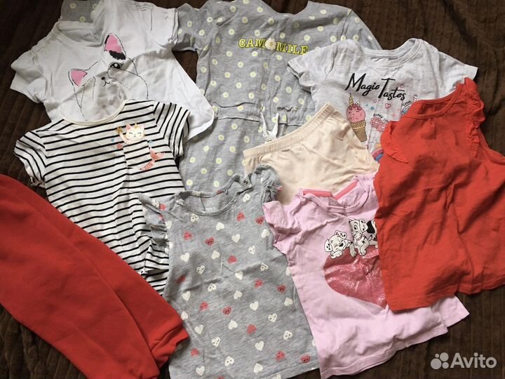 Вещи пакетом на девочку