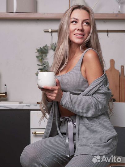 Пижама 3 в 1 женская