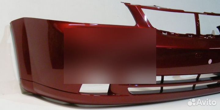 Бампер передний Chevrolet Lacetti цвет 70U - RED r
