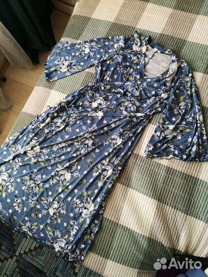 Халат пеньюар длинный