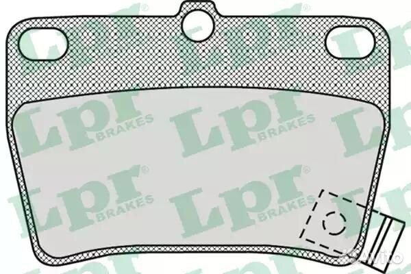 Колодки тормозные дисковые