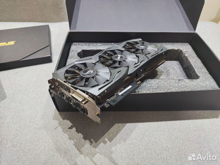 Видеокарта Asus GeForce GTX1070 ROG 8Gb