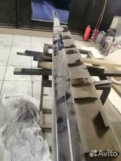 Молдинг порога кузова kia