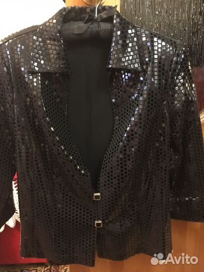 Нарядный жакет 44 разм