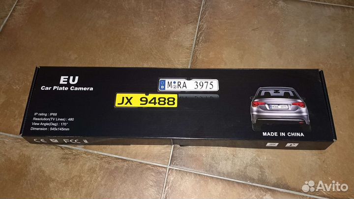 Камера заднего вида с рамкой