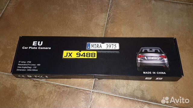 Камера заднего вида с рамкой