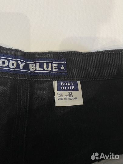 Широкие рэп шорты Body Blue (Carhartt, Dickies)