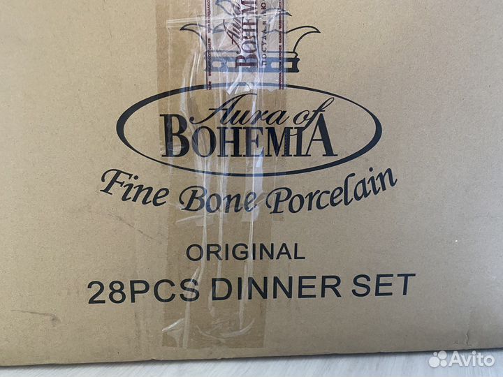 Столовый сервиз Bohemia фарфор новый