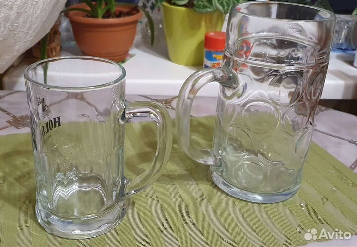 Бокалы, кружки для пива