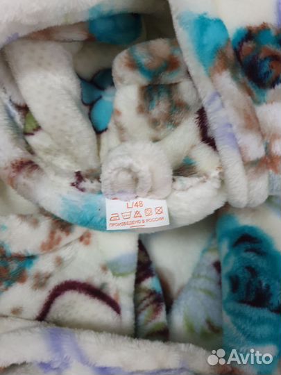 Халат махровый женский 48