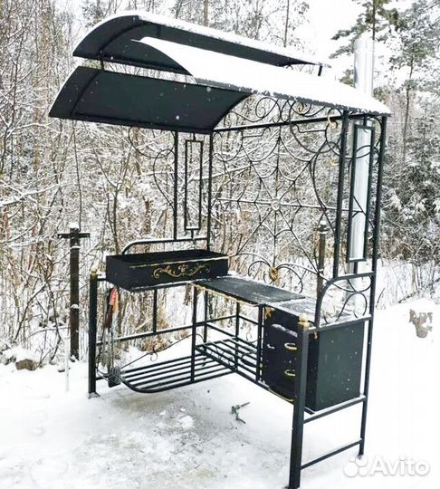 Кованый мангал