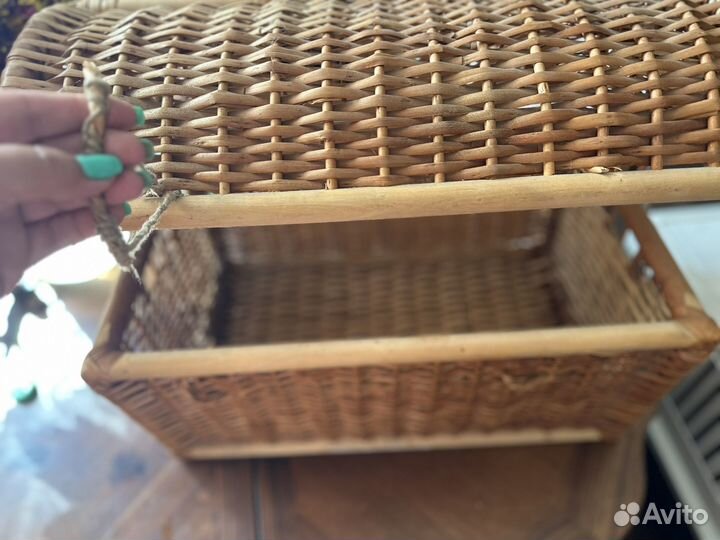 Корзина плетеная