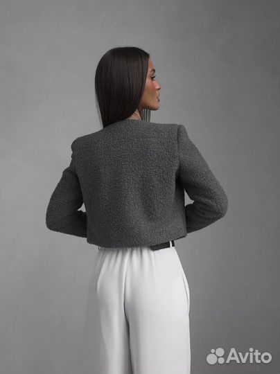 Жакет осенний укороченный