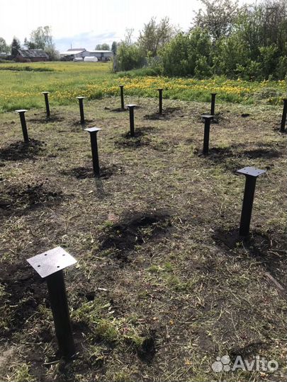 Винтовые сваи -свайно винтовой фундамент