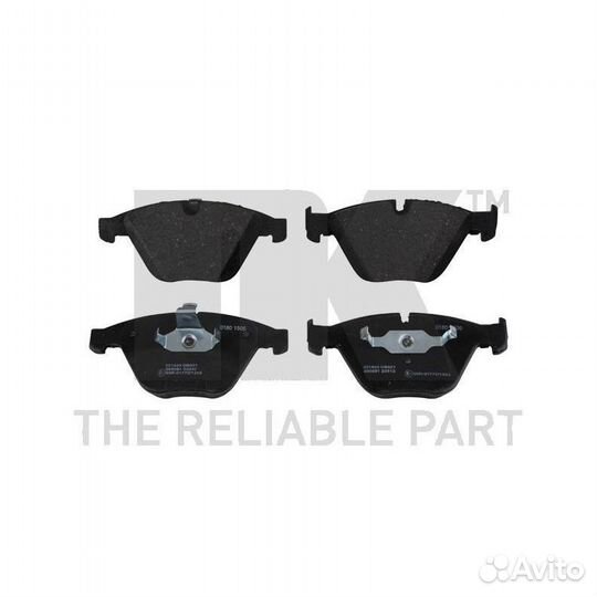 Колодки пер.BMW 3 (E90) 325,330,335 06-11