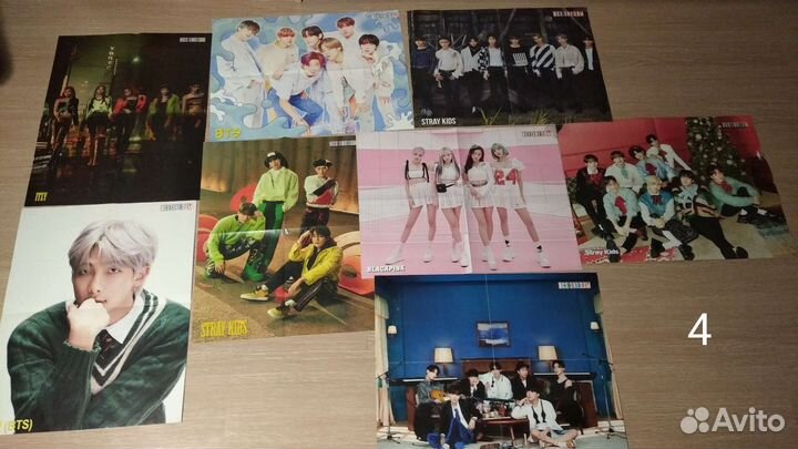 Плакаты все звёзды бтс аниме maneskin уэнсдей