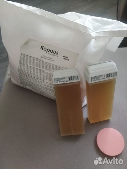 Воск для депиляции в картридже и диски