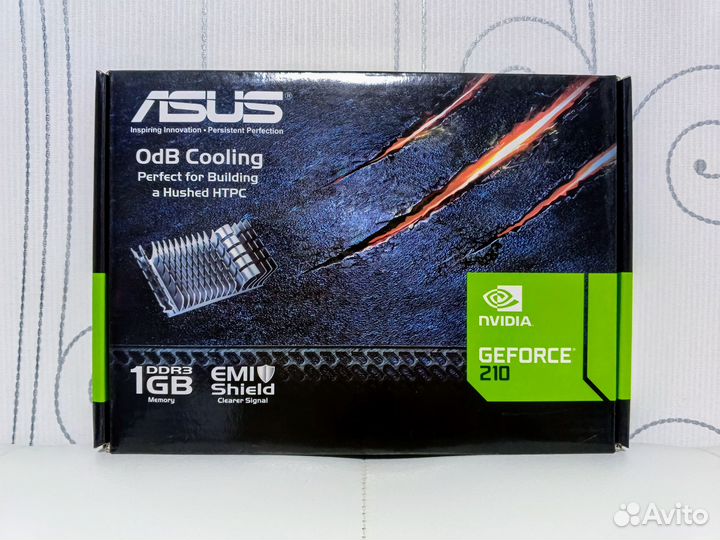 Видеокарта asus Geforce 210 1GB Silent