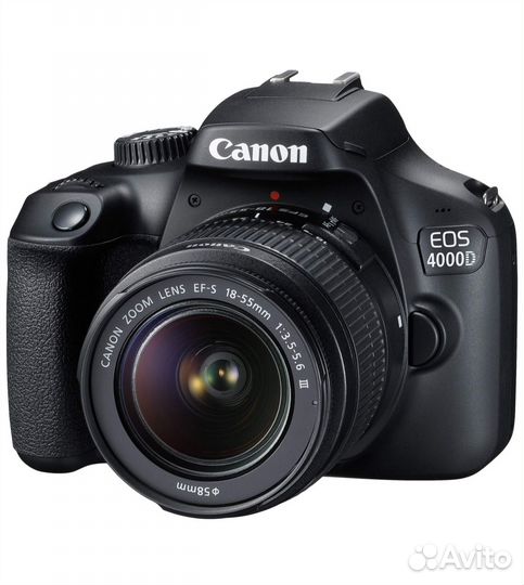 Новый зеркальный фотоаппарат Canon EOS 4000D