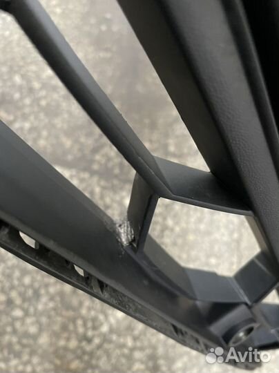 Решетка бампера на VW Tiguan II OFF-road