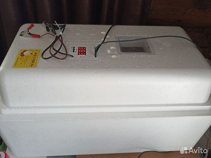 Инкубатор для яиц автоматический бу, 36 яиц