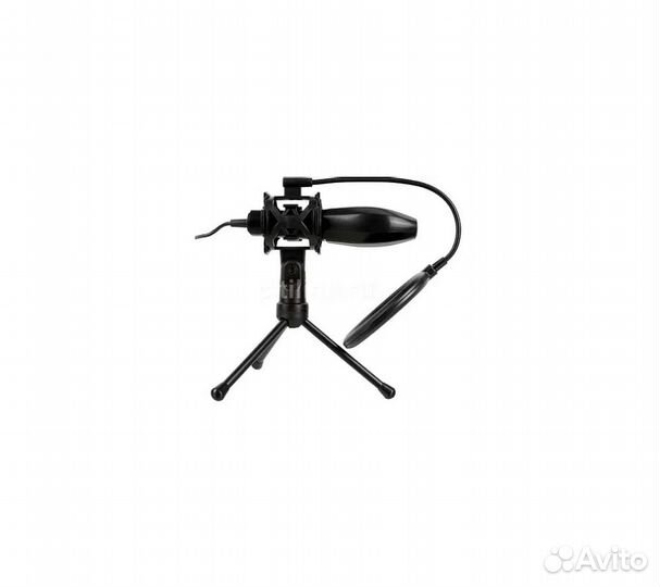 Микрофон Hama Stream, черный