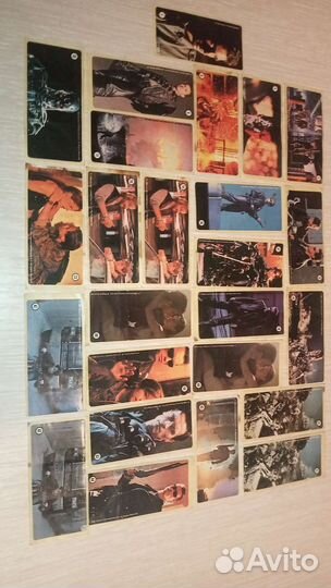 Наклейки, вкладыши от жевачек Терминатор