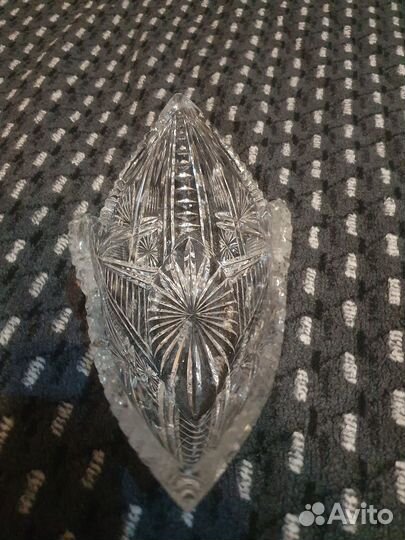 Салатница хрусталь СССР