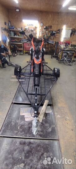 Платформа для перевозки мотоцикла