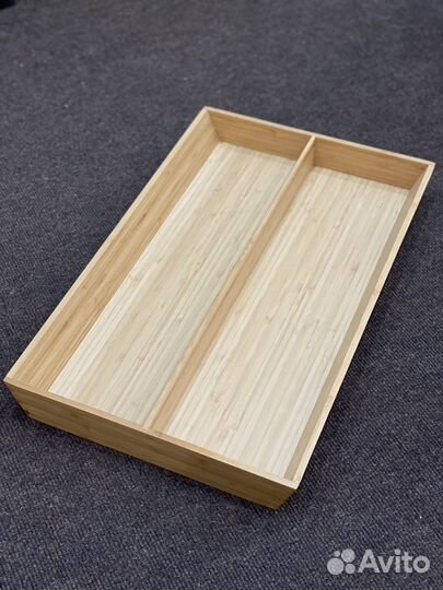 Лоток для столовых приборов бамбуковый IKEA икеа