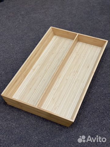 Лоток для столовых приборов бамбуковый IKEA икеа