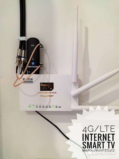 4G LTE интернет в частный дом