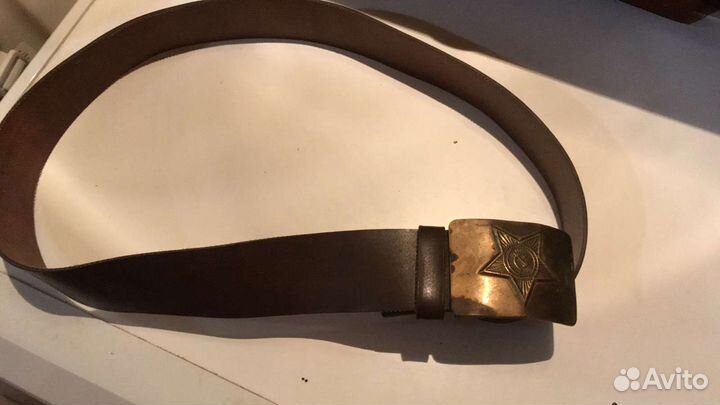 Ремень и бляхи СССР