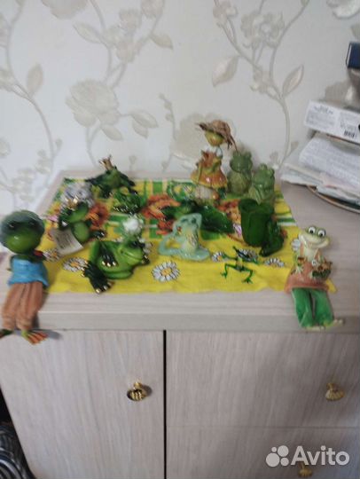 Коллекция лягушек-царевн