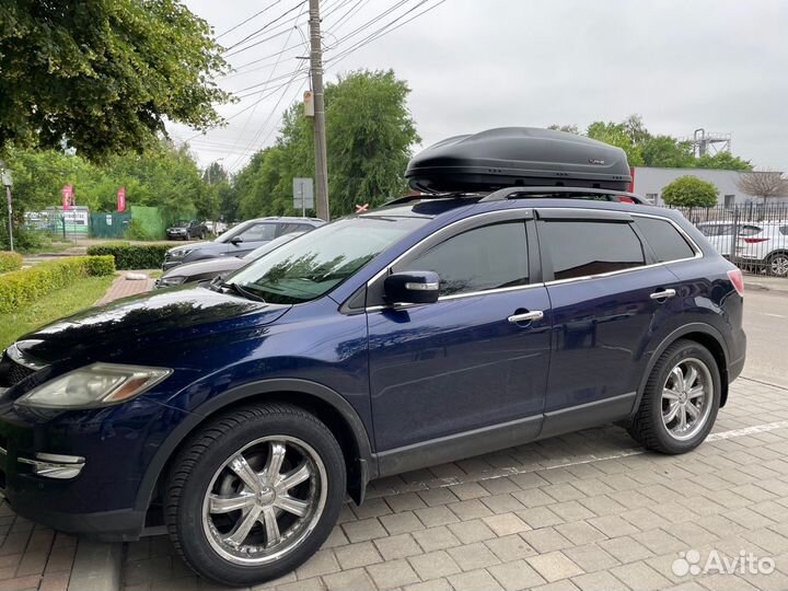 Автобокс Turino-1 410 литров черный на Mazda CX-5