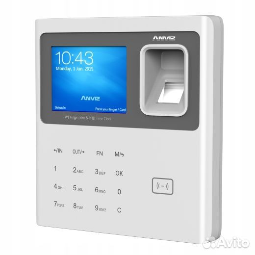 Терминал учета рабочего времени Anviz W1Pro