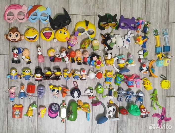 Игрушки из макдональдса хэппи мил