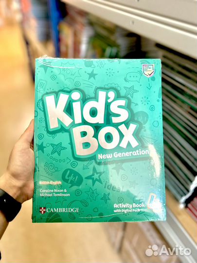 Kid's Box 4 New Generation не распечатки