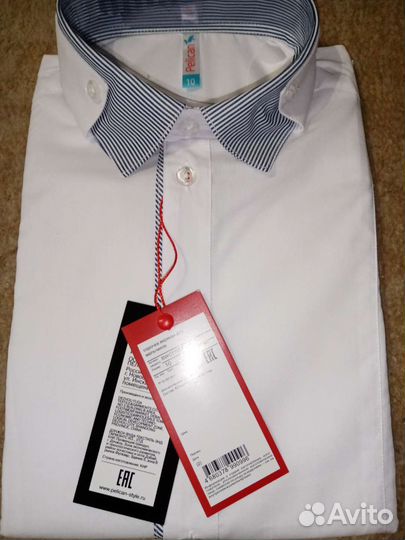Рубашка для мальчика 140