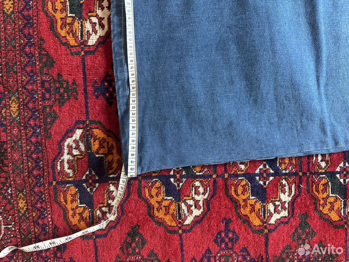 Джинсовая юбка длинная xl