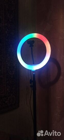 Кольцевая лампа RGB LED MJ 26