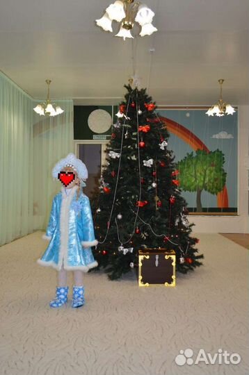 Костюм новогодний Снегурочка