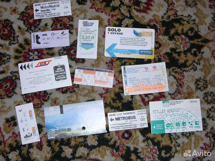 Транспортные билеты из Великобритании